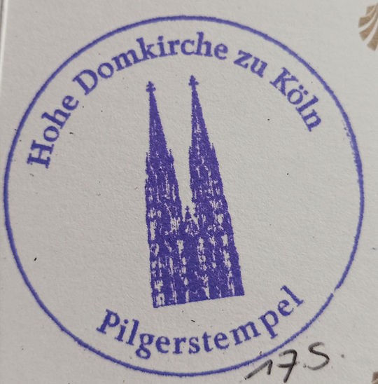 Pilgerstempel des Kölner Doms